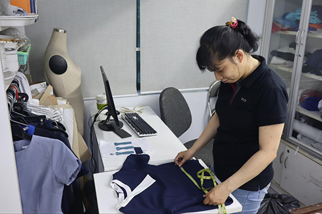 Ứng dụng quy trình may áp size chuyên nghiệp