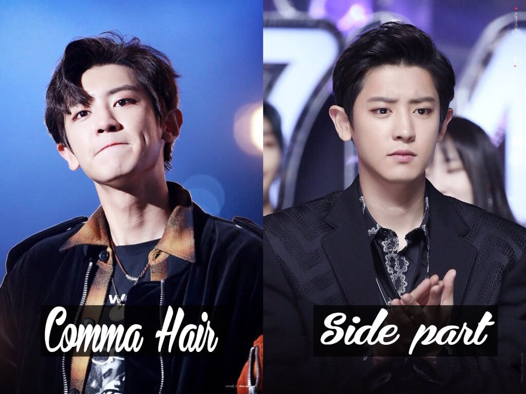 kiểu tóc Comma hair