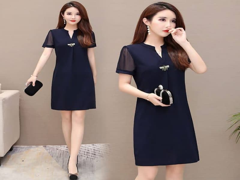 đầm công sở trung niên