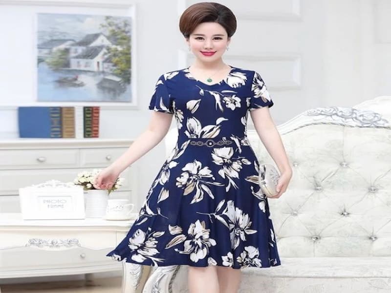 đầm công sở trung niên