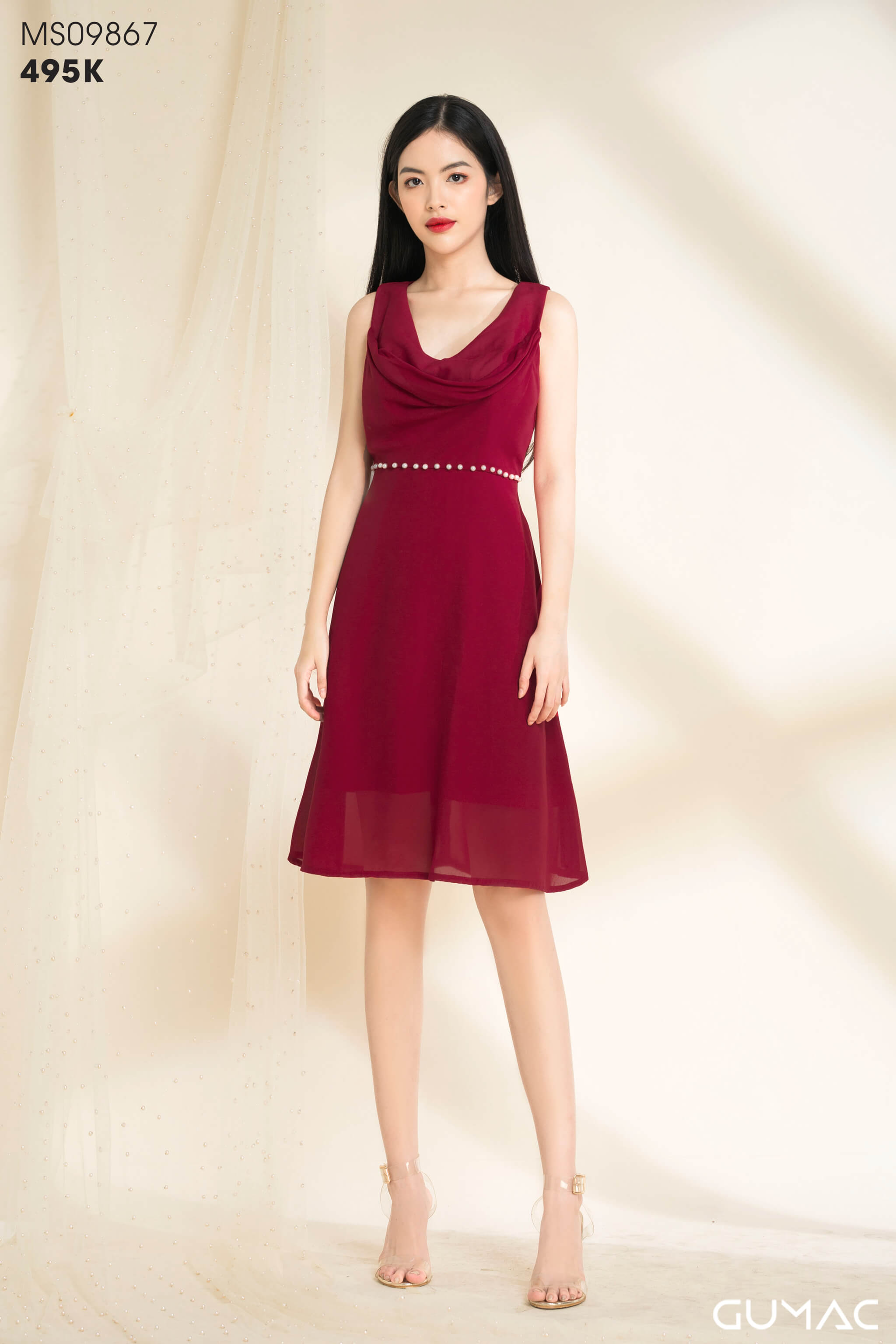 mẫu đầm công sở tuổi trung niên