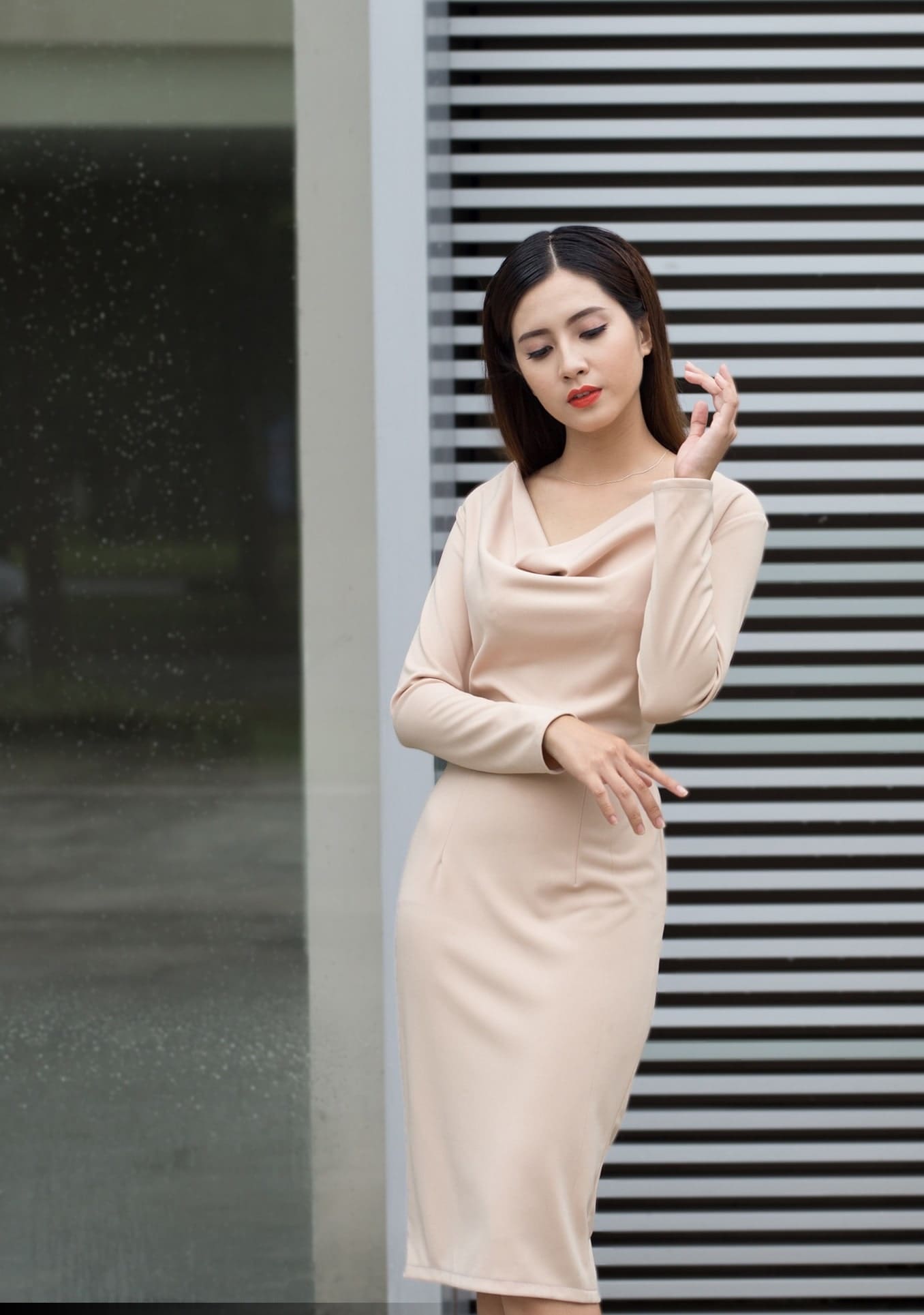 Đầm đồng phục công sở Đầm công sở