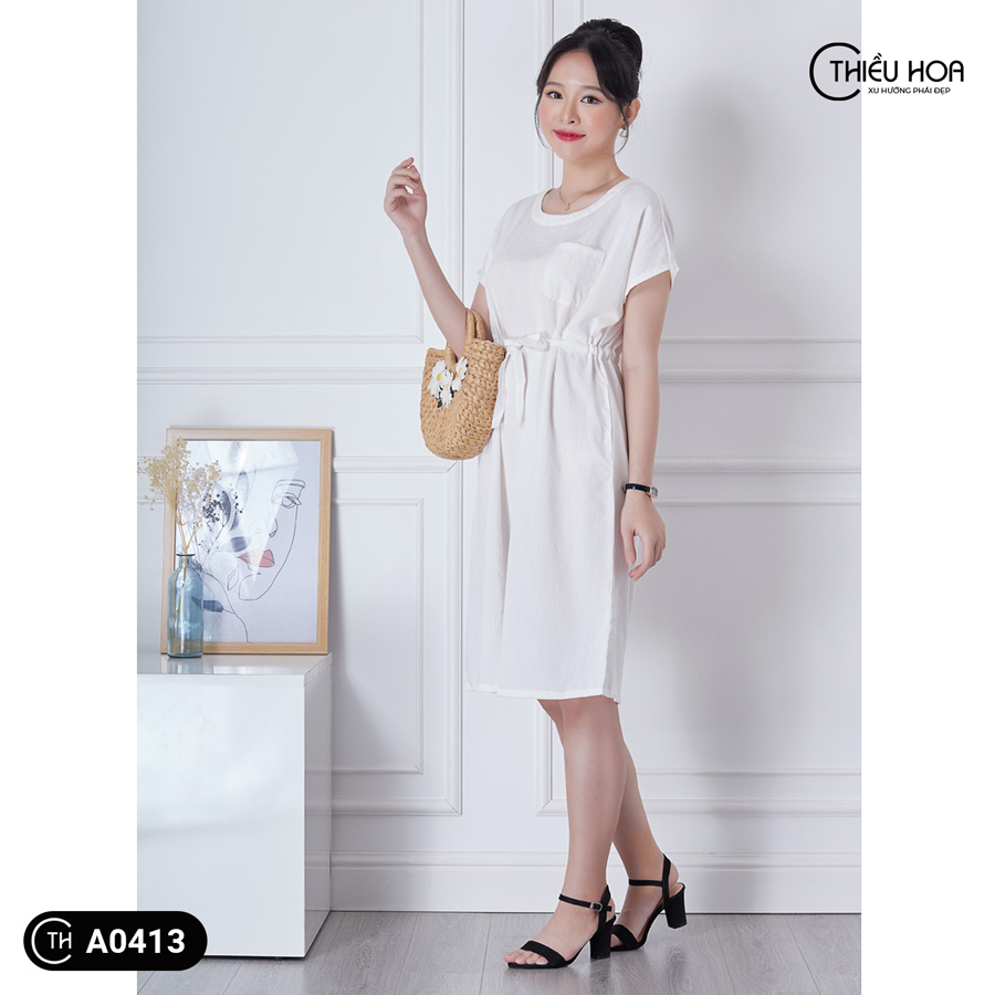 Đầm suông cho tuổi trung niên A0413