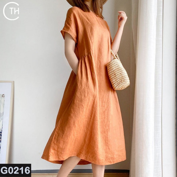 Trang phuc mùa hè - Đầm Trung Niên G0216