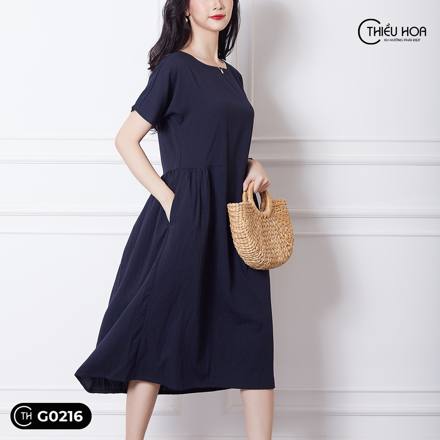 Đầm suông trung niên G0216