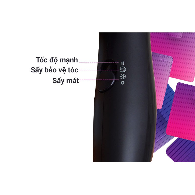 Máy sấy tóc Philips BHD002 – Hàng Chính Hãng – Bảo Hành 2 Năm Trên Toàn Quốc