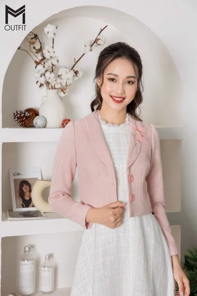 áo vest lửng nữ cách điệu