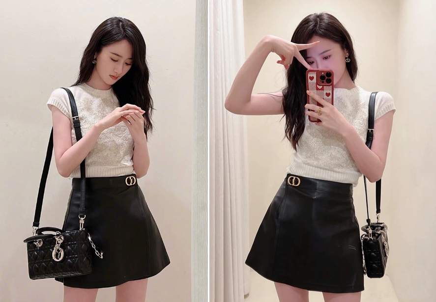 Cách phối đồ công sở nữ cùng chân váy chữ A