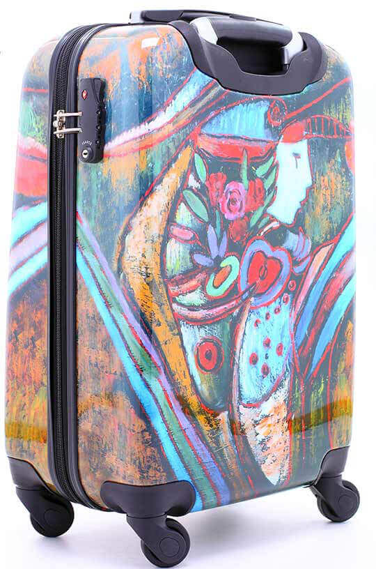 Vali kéo Cosas United Artz - Mách bạn cách chọn vali thời trang phù hợp với những chuyến đi