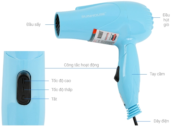 máy sấy tóc loại nào tốt