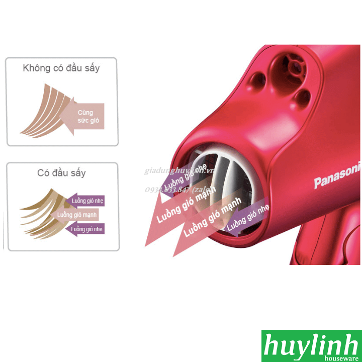 Máy sấy tóc Panasonic EH-NA98-RP645 - 1800W 4