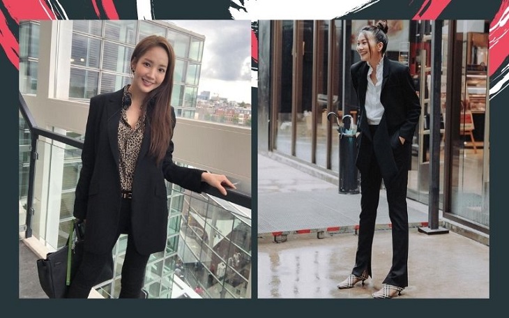 Phối đồ với áo vest nữ