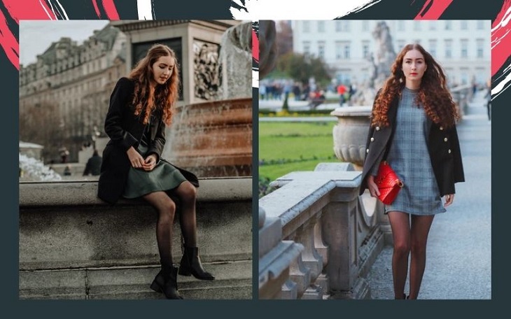 phối đồ với áo vest