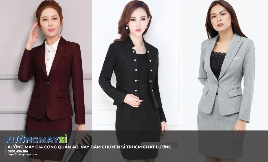 Kiểu vest cho nữ công sở hiện đại, hấp dẫn: