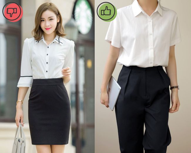 4 kiểu đồ công sở đã già còn lỗi mốt, cần được thanh lọc ngay khỏi tủ đồ - Ảnh 3. 4 kiểu đồ công sở đã già còn lỗi mốt, cần được thanh lọc ngay khỏi tủ đồ - Ảnh 3.