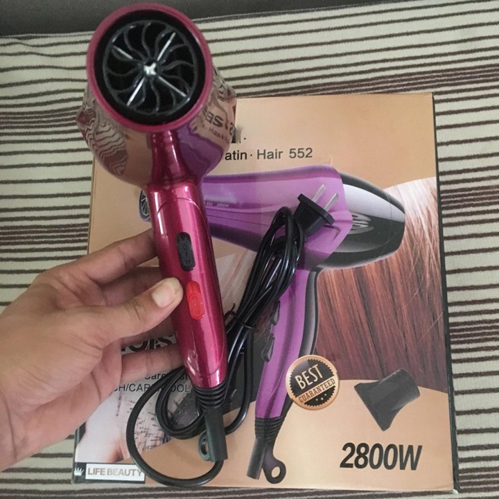 Máy Sấy Tóc Tạo Kiểu Satin Hair 552 2800W 3