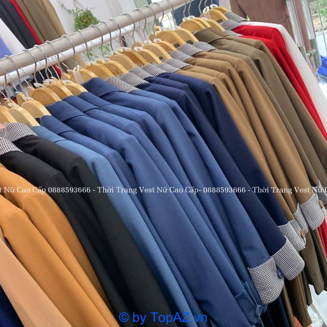 shop bán vest nữ thời trang đẹp ở Hà Nội