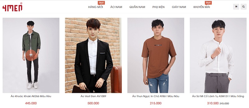 shop quần áo đường võ văn ngân - 4MEN