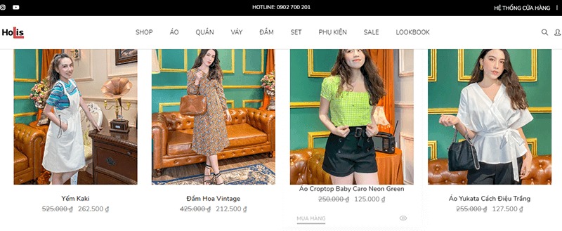 shop quần áo đường võ văn ngân - Holis