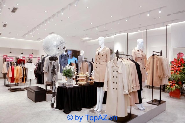 Không gian cửa hàng của JM có thiết kế sang trọng, ấn tượng 