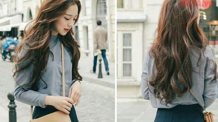 Tóc xoăn bồng bềnh 