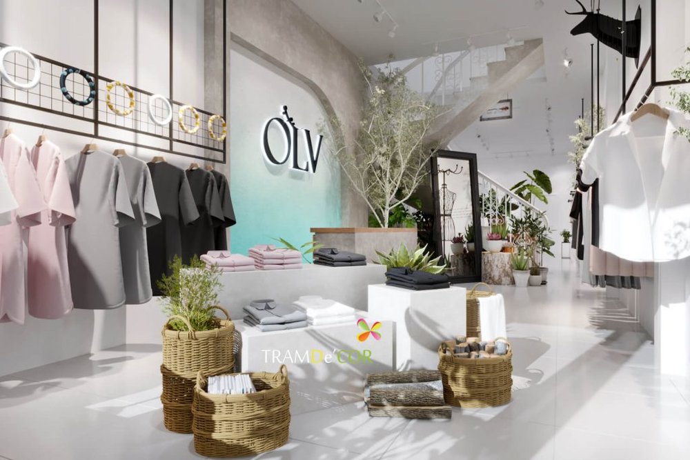Thiết kế decor shop quần áo