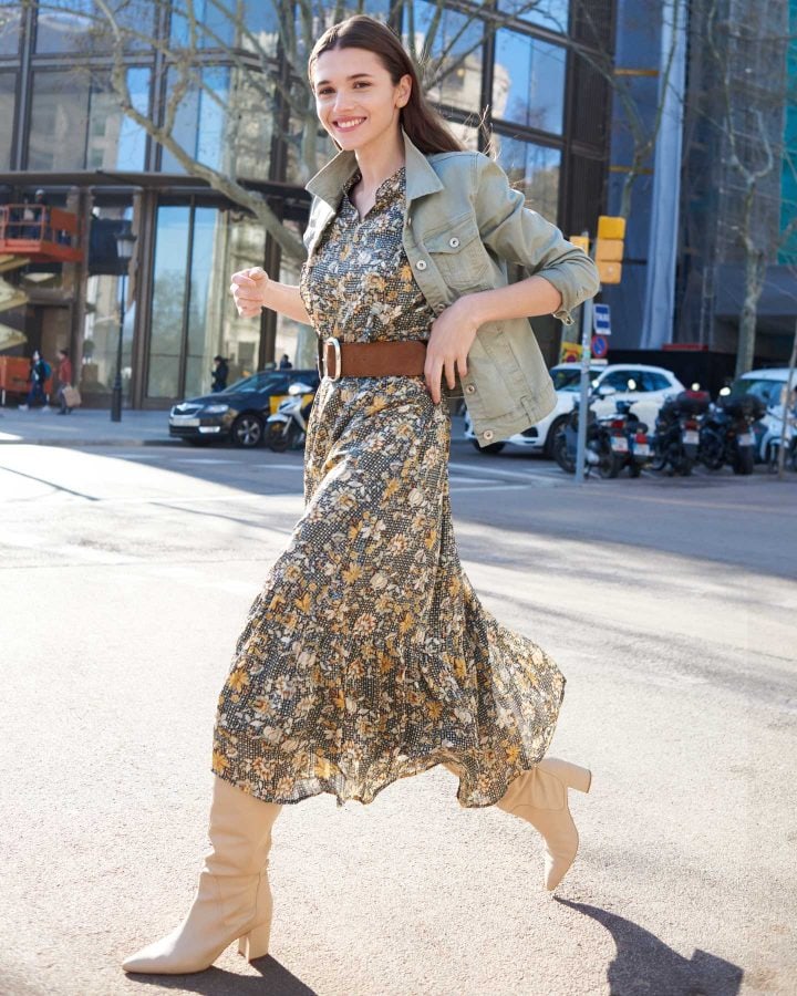 mặc đẹp công sở cùng phong cách thời trang boho