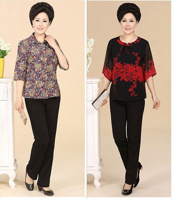 Thời trang váy đầm tuổi 50 đẹp và sang trọng nhất 1