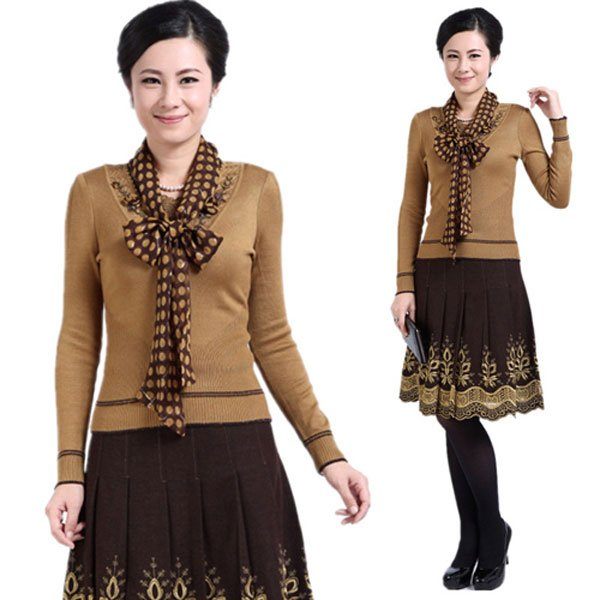 Thời trang váy đầm tuổi 50 đẹp và sang trọng nhất 3