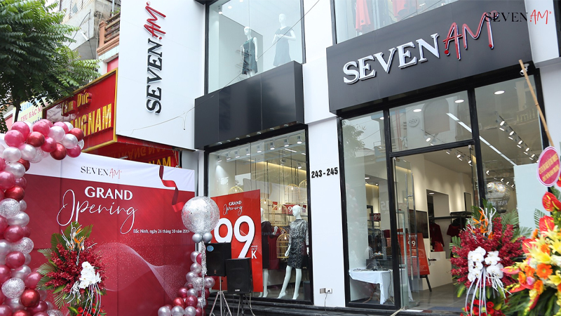 Thương hiệu thời trang Seven AM