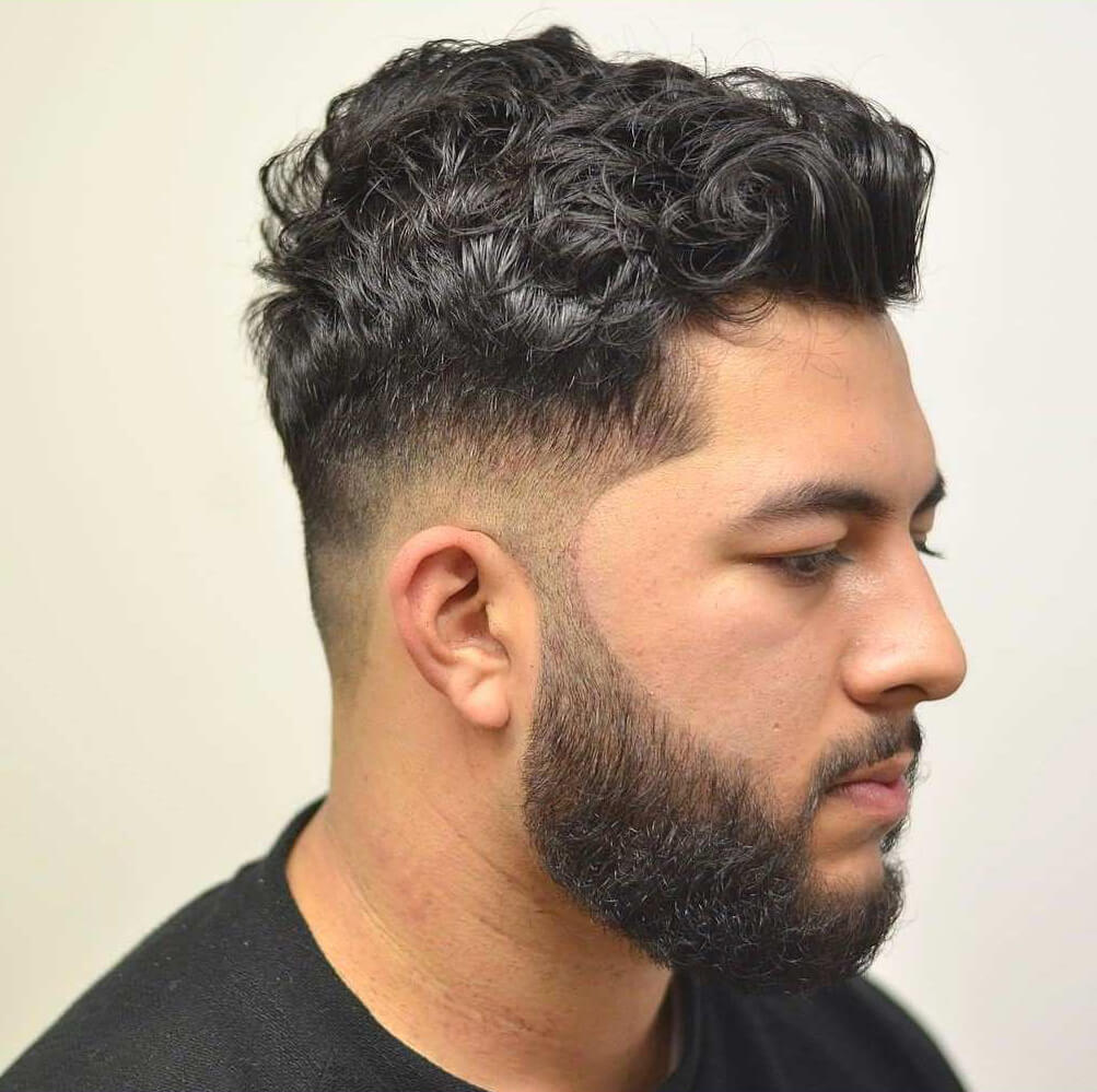 tóc nam uốn xoăn đẹp