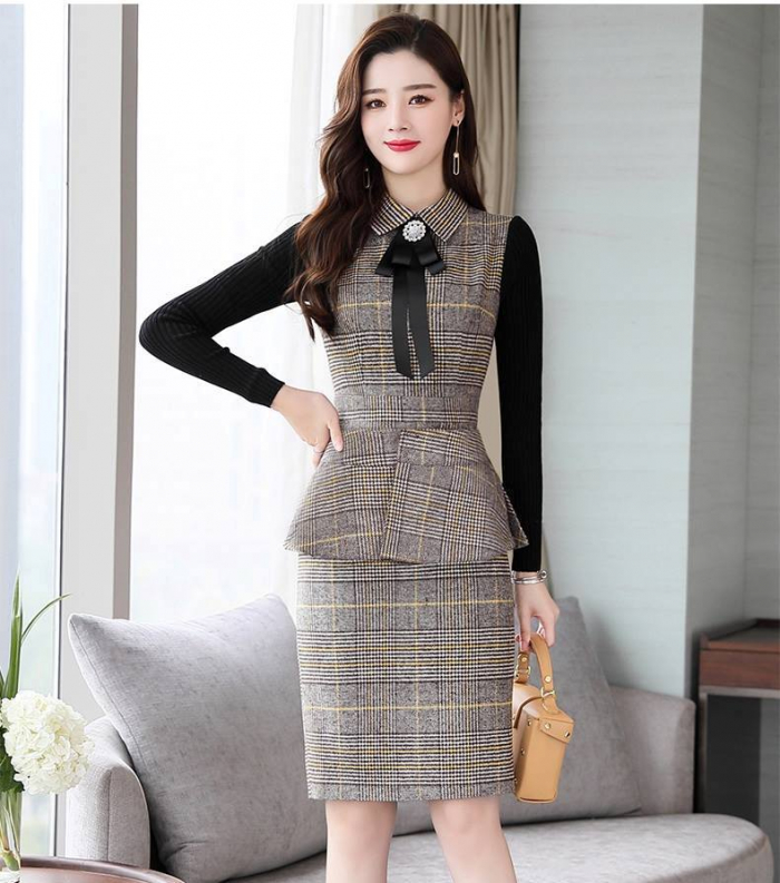 Váy áo peplum cho nàng công sở hơn