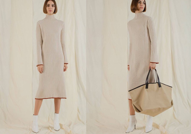 Váy len dài tay ấm áp cho nàng