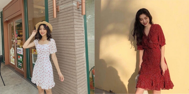 váy xòe công sở