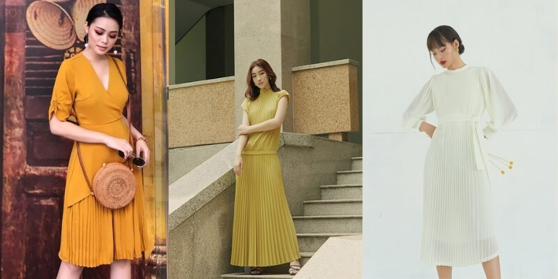 váy xòe công sở