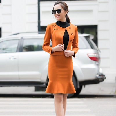 Vest dạ và chân váy - bộ đôi thanh lịch mà quyến rũ cho ...