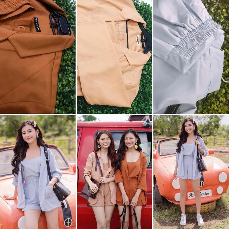 Vest nữ không cổ