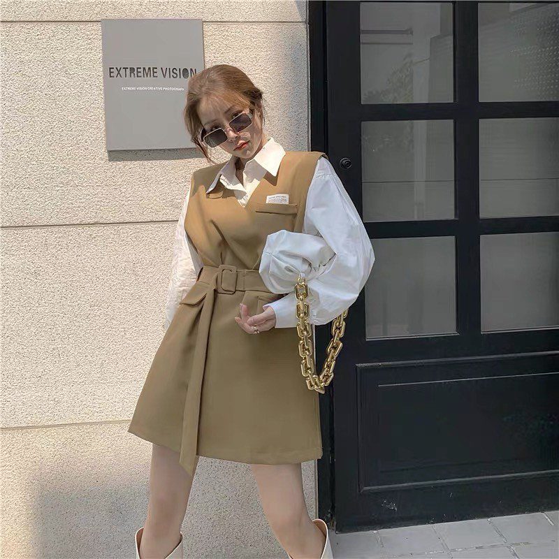 vest nữ cho người thấp béo